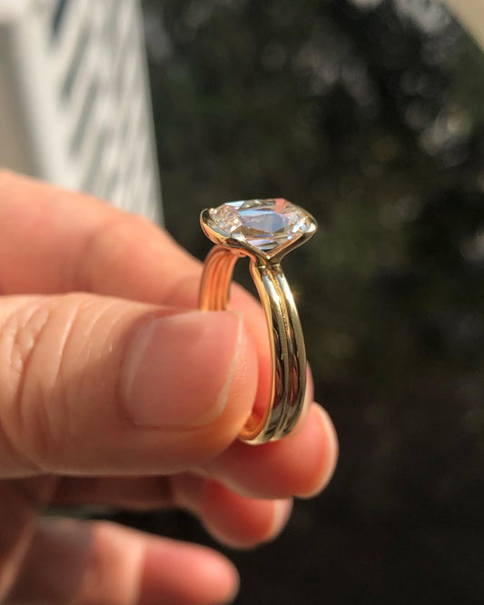 Moissanite Ring