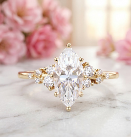 marquise ring solitaire