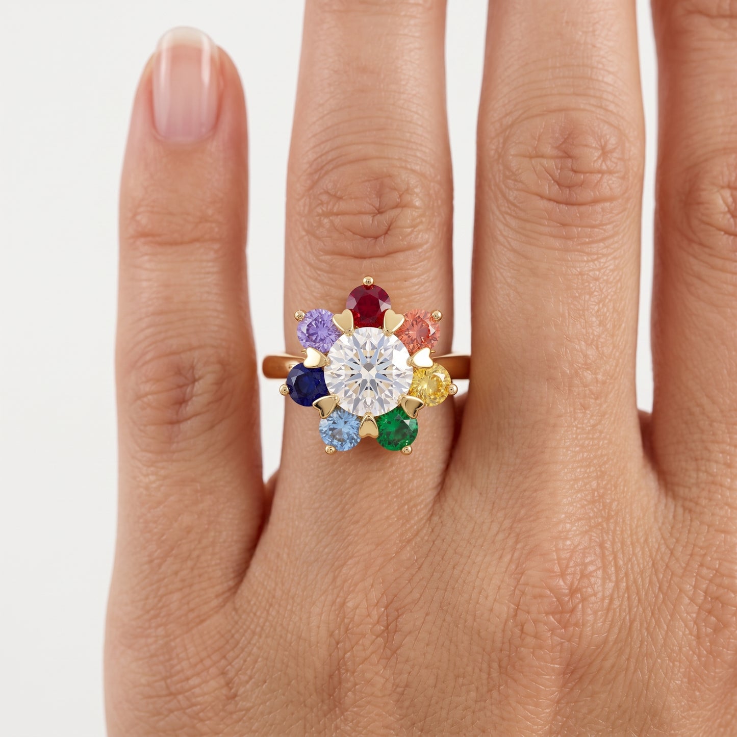 1.50ct Round Cut Lab-Grown Engagement Ring