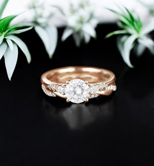 Moissanite Ring