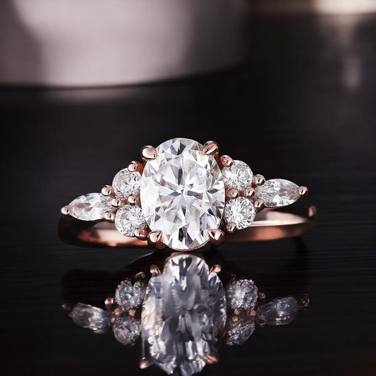 Moissanite Ring