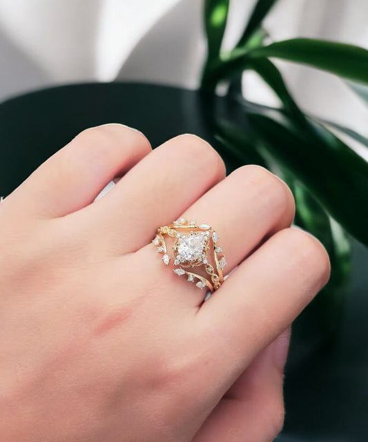 Moissanite Ring