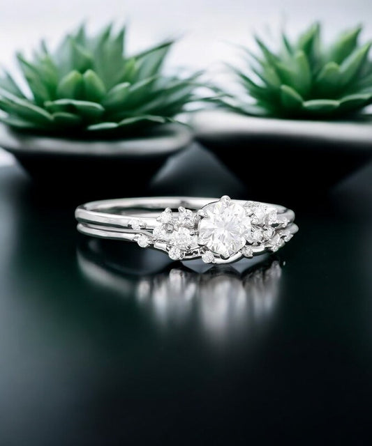 Moissanite Ring