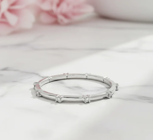 Moissanite Ring
