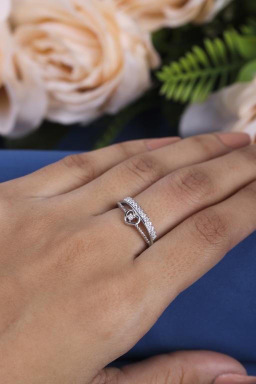 Moissanite Ring