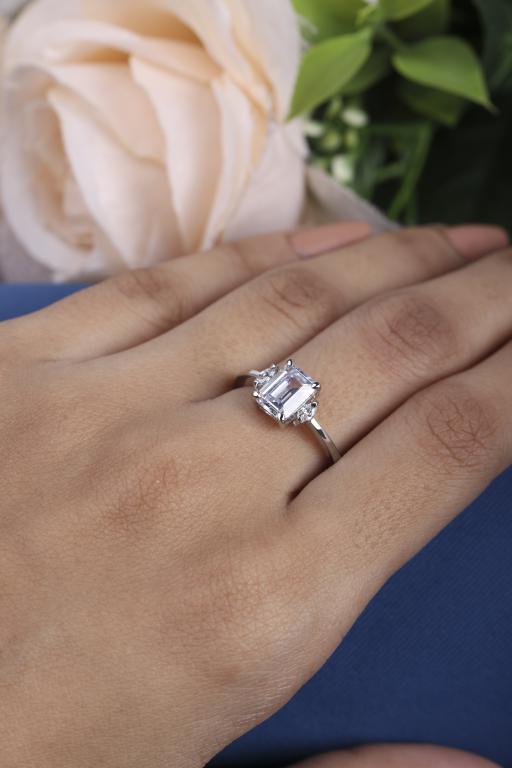 Moissanite Ring