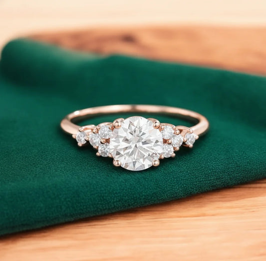 1.18 ct Round Cut Lab Diamond Ring – Ethical Luxury