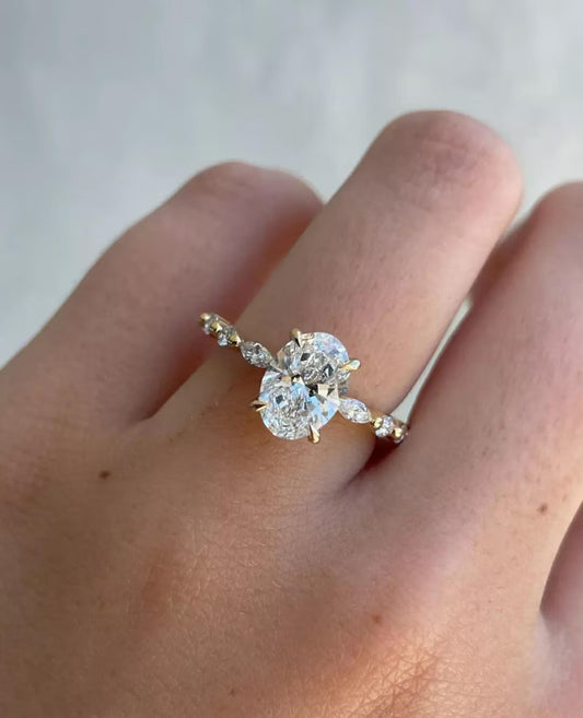 diamond gold ring