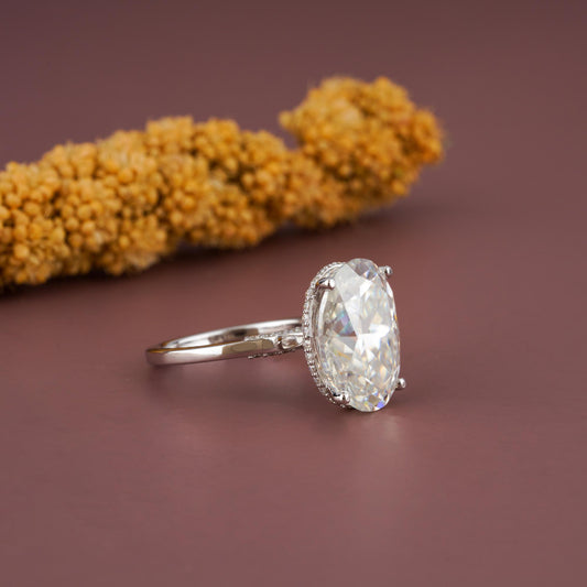 Moissanite Ring