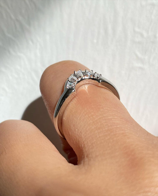 Moissanite Ring