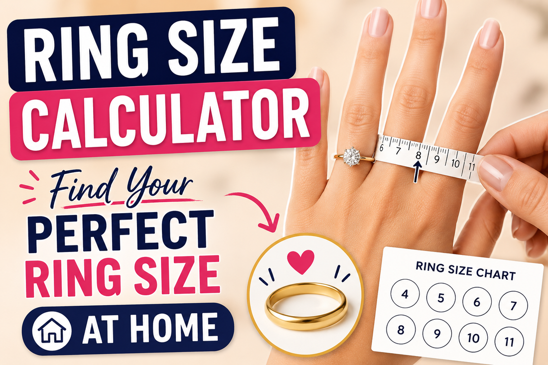 Ring Size Calculator : Find Your Perfect Ring Size at Home