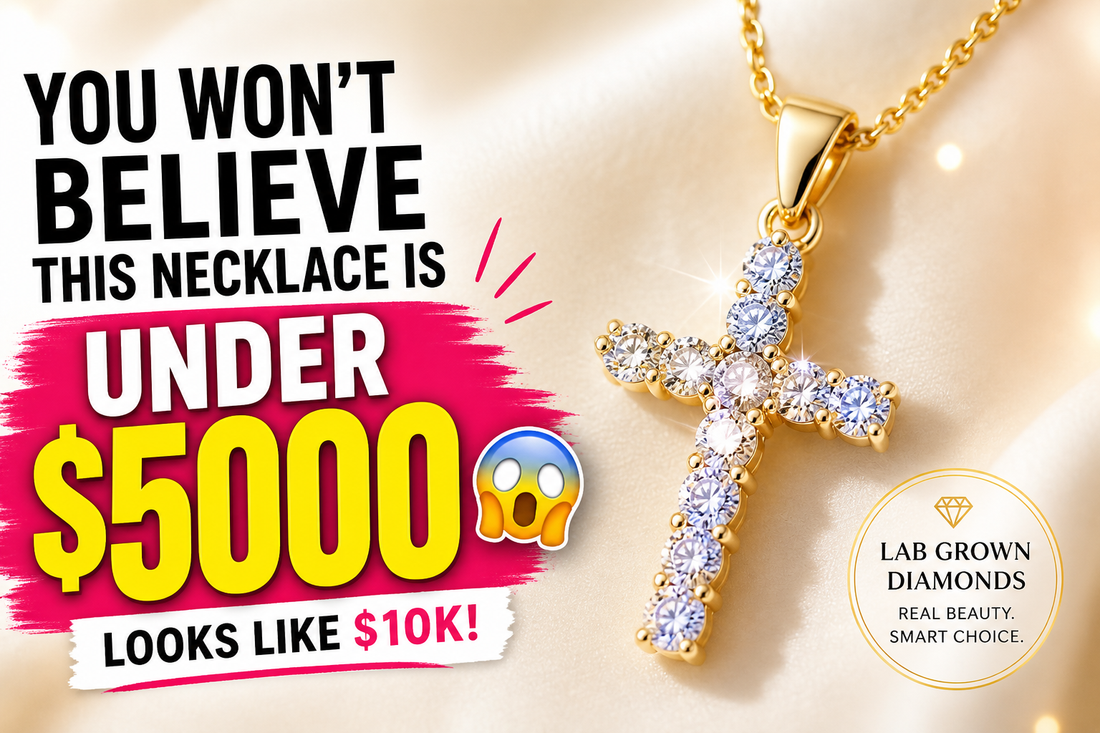 Best Lab grown cross necklace