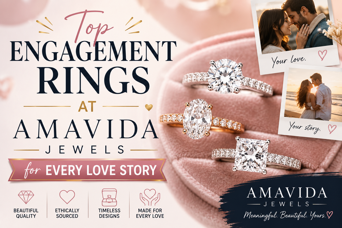 Top Engagement Rings at Amavida Jewels