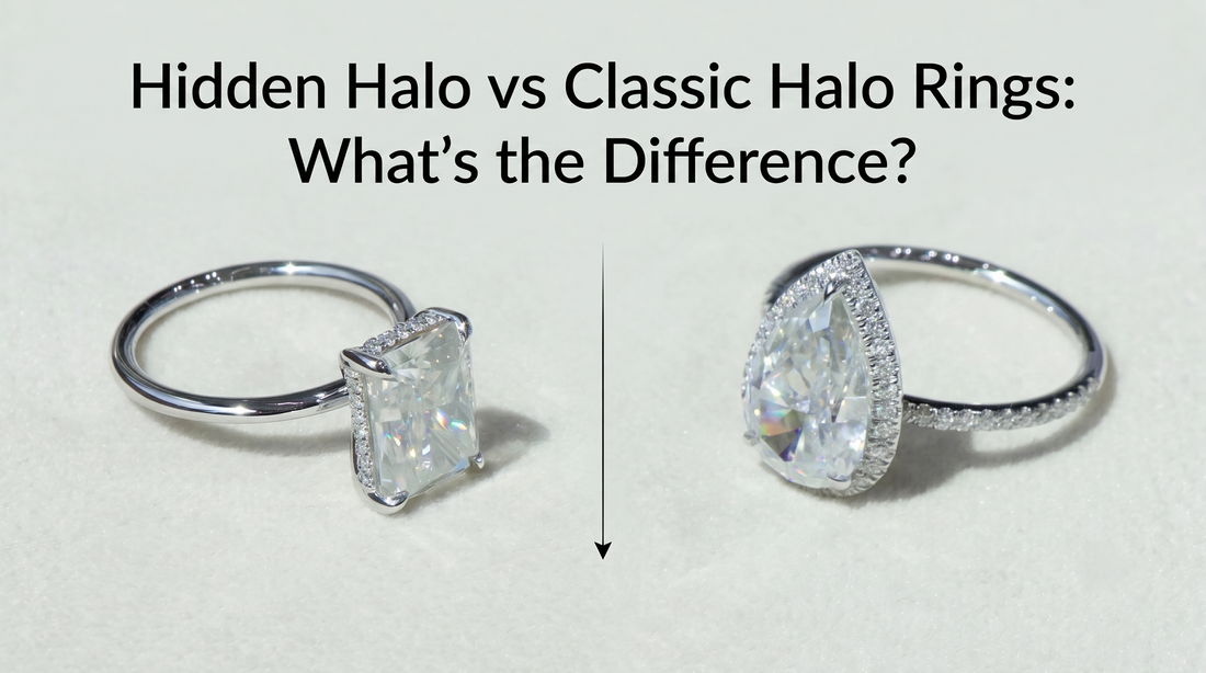 Hidden Halo vs Classic Halo Rings: What’s the Difference?
