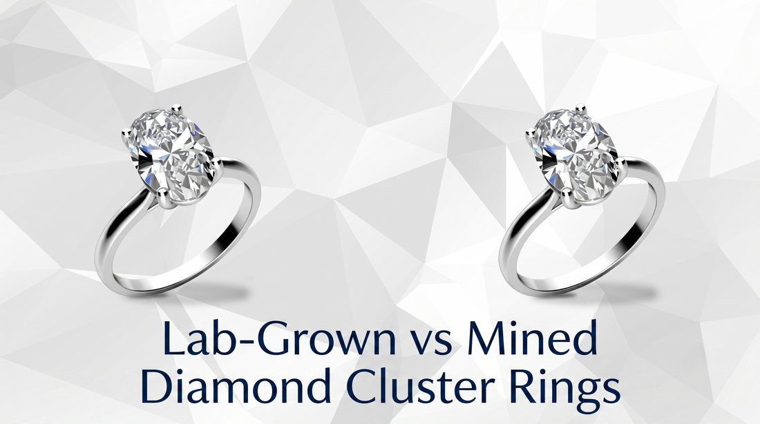 Lab-Grown vs Mined Diamond Cluster Rings