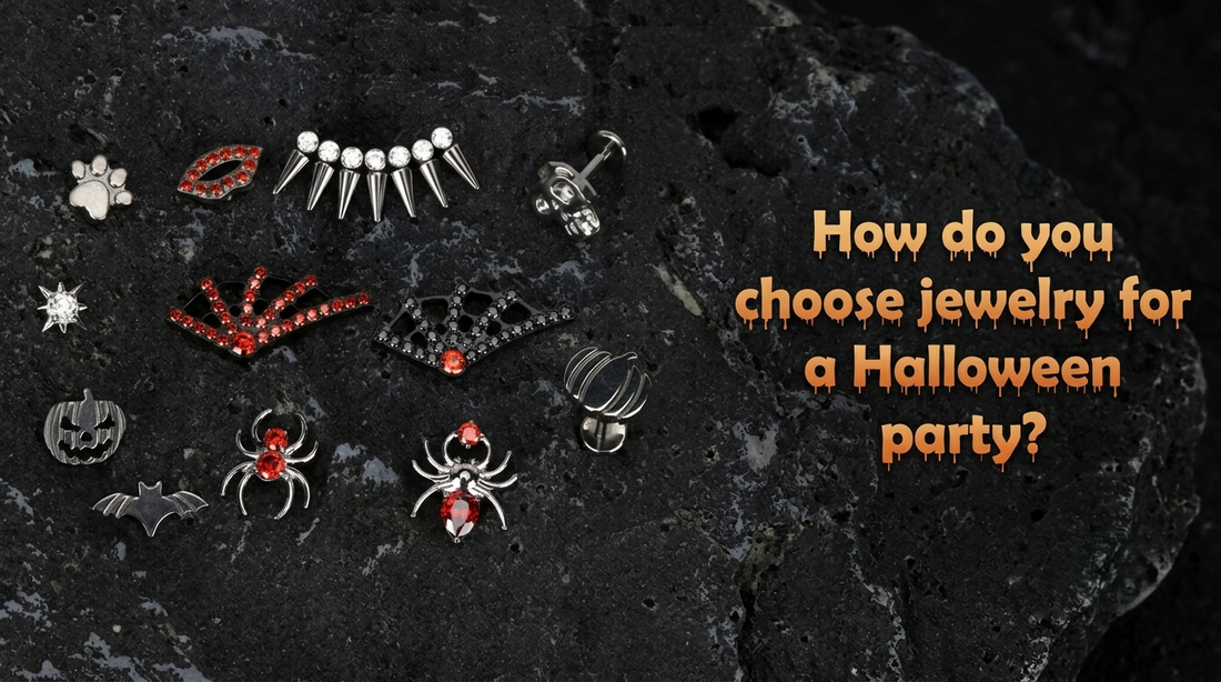 jewelry for a Halloween party