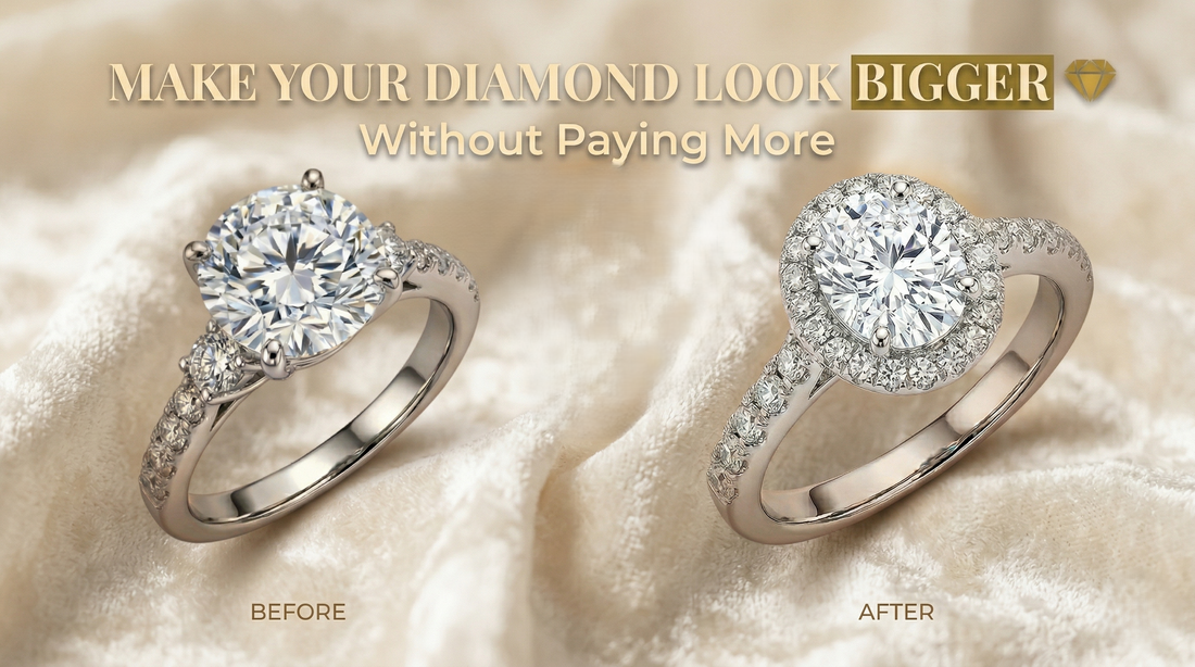 This One Trick Makes Your Diamond Look Bigger