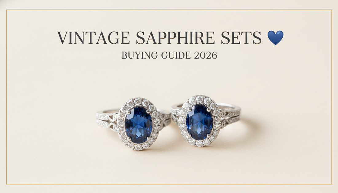 Vintage Sapphire Wedding Sets: Complete Buying Guide 2026