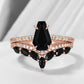 black diamond ring