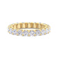 Full Eternity 3.0MM Round Natural Diamond Wedding Band