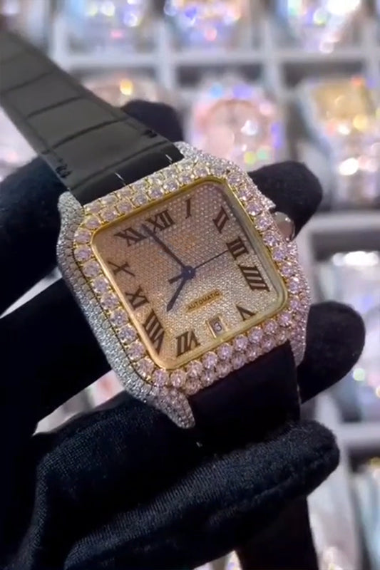 Moissanite watch