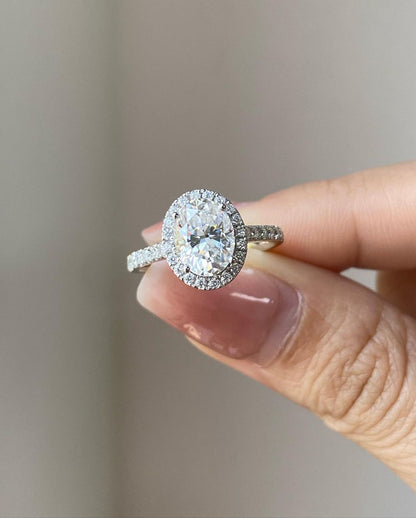 Moissanite Ring