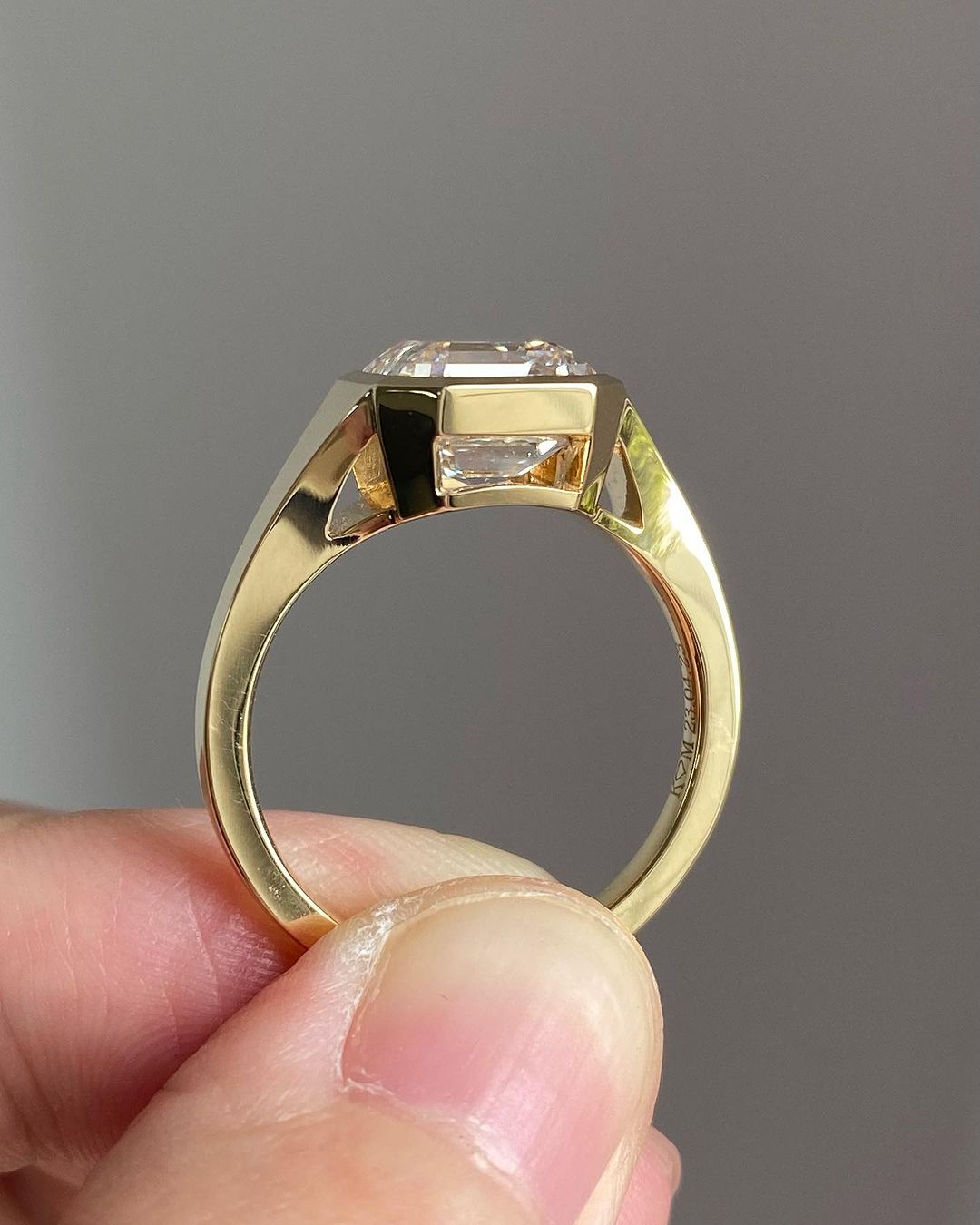 diamond gold ring