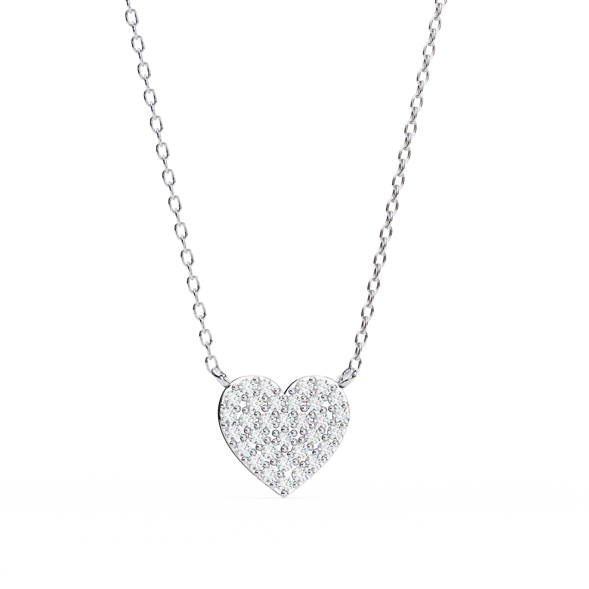 heart shape pendant necklace​

