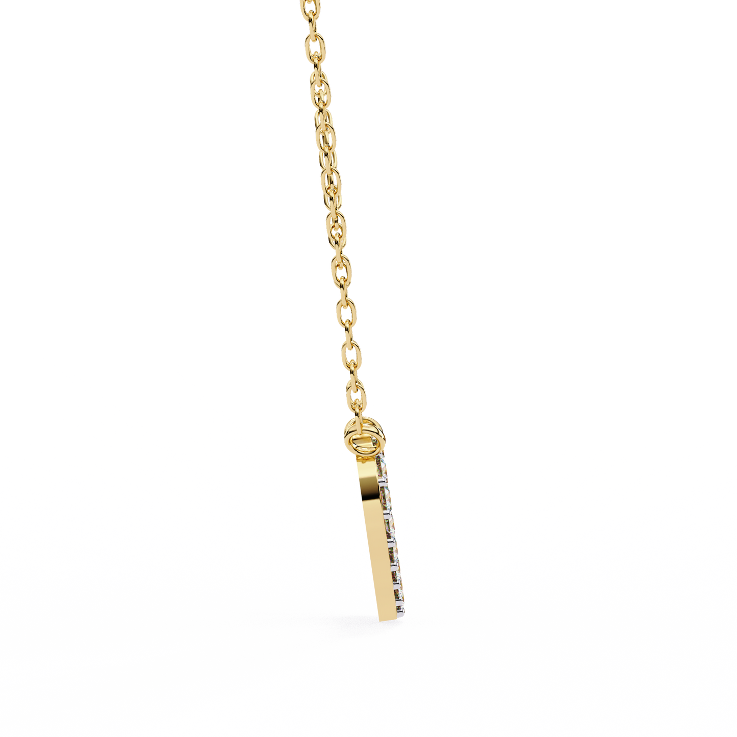diamond heart shaped pendant necklace​

