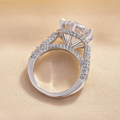 White diamond ring 