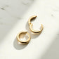 Classic Gold Tube Huggie Hoops • 14k Gold Hoops