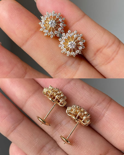 Halo Stud Earrings