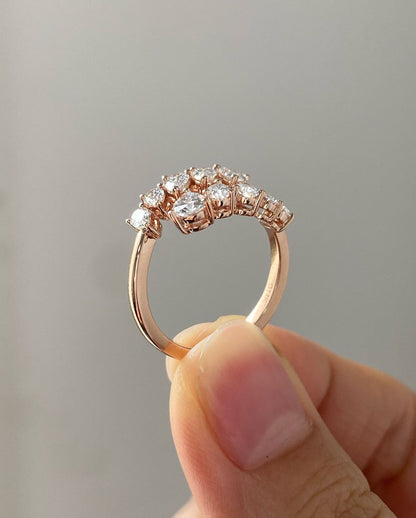 Moissanite Ring