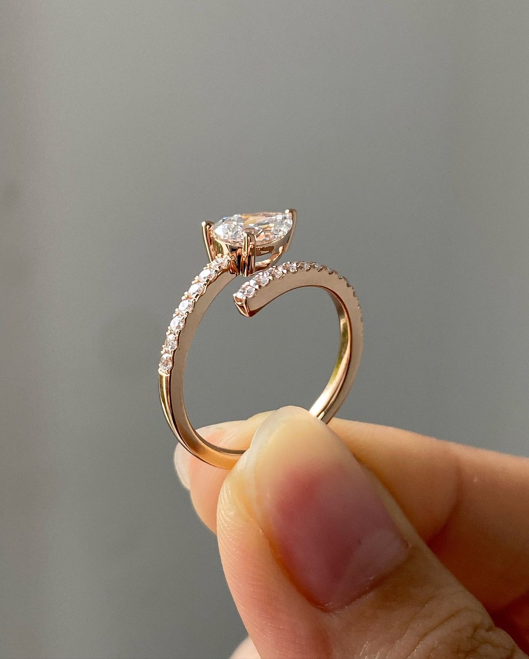 Moissanite Ring