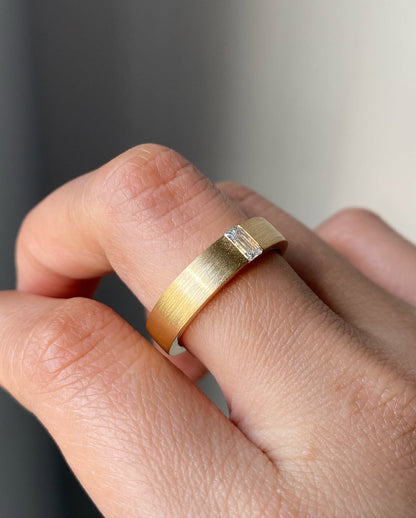 Moissanite Ring