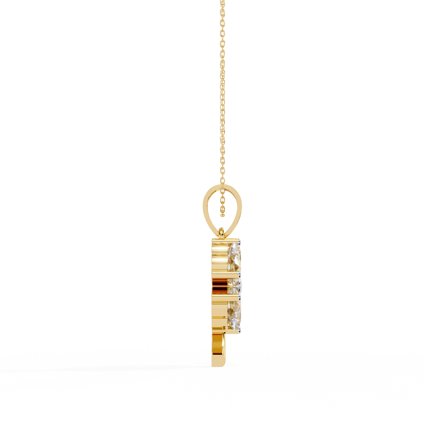  pendant necklace four leaf clover​
