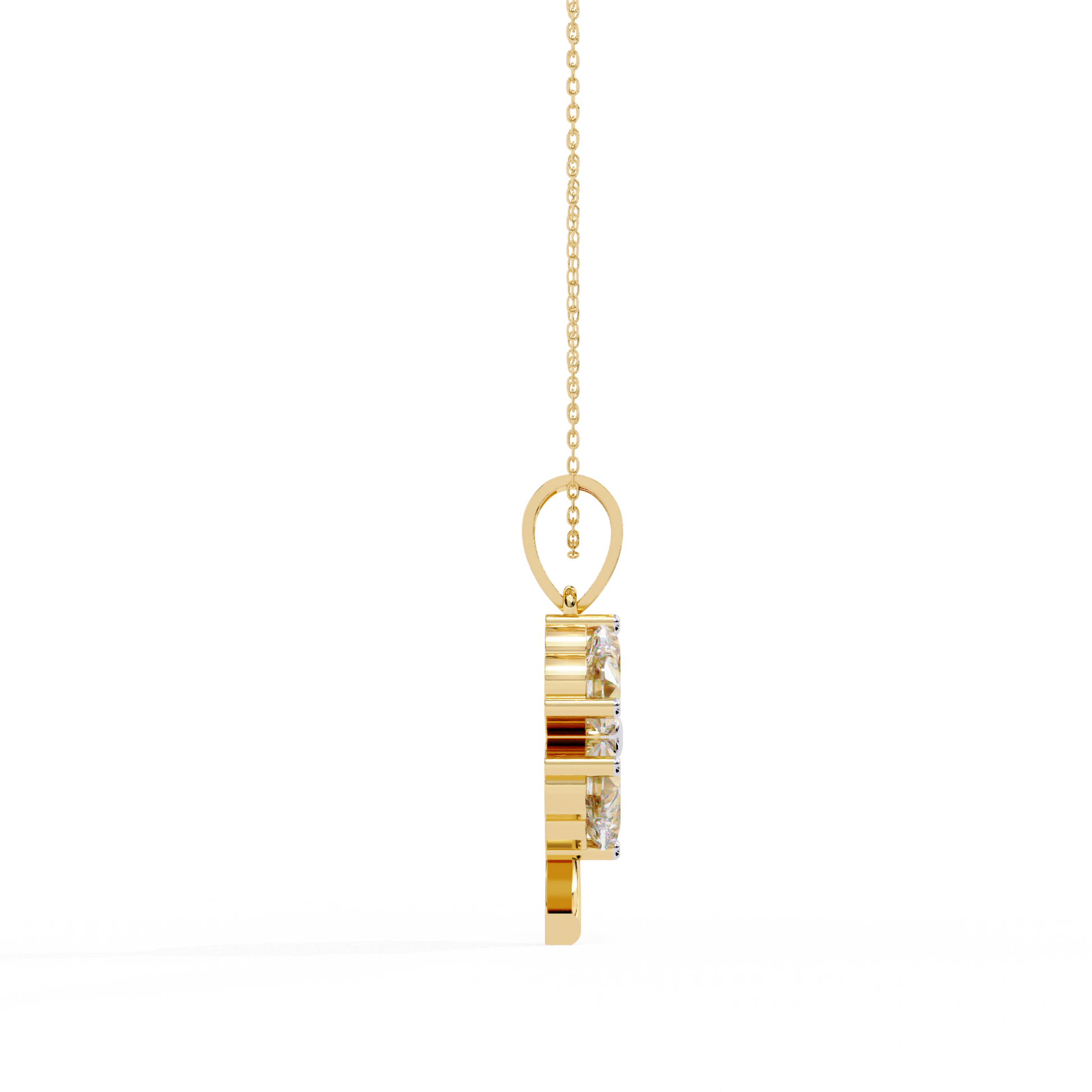  pendant necklace four leaf clover​
