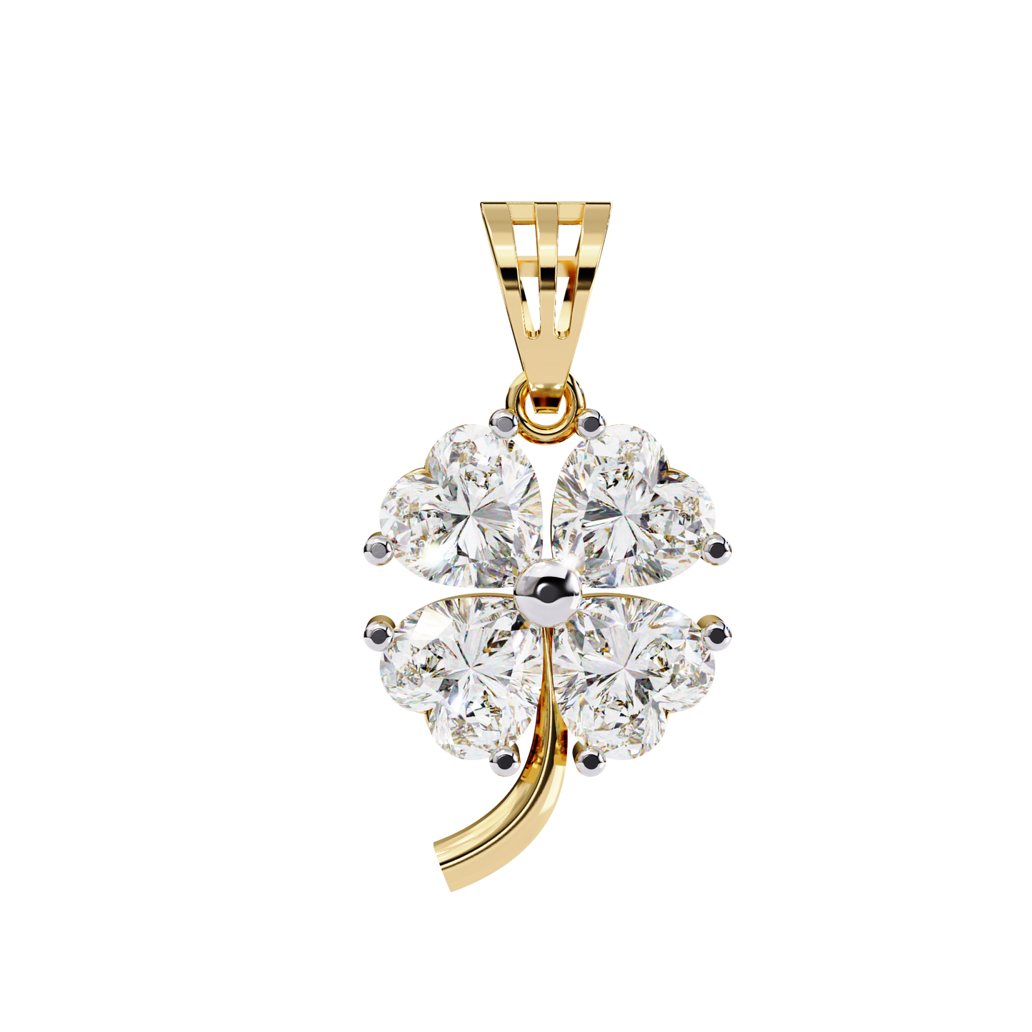 four leaf pendant necklace​

