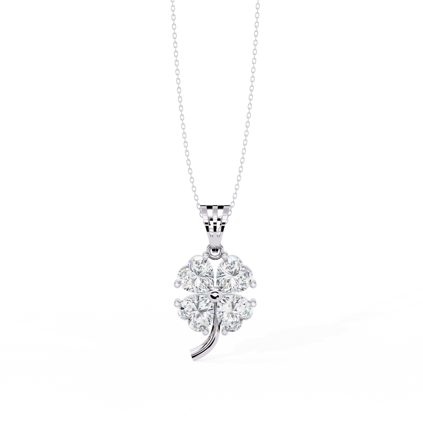clover leaf pendant necklace​

