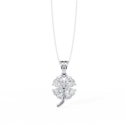 clover leaf pendant necklace​

