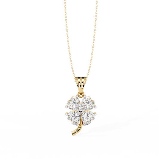 four leaf clover pendant necklace​

