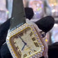 Moissanite watch | diamond watch | iced out watch | hip hop watch