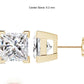 3.00ct Princess Cut Lab Grown Diamond Stud Earrings