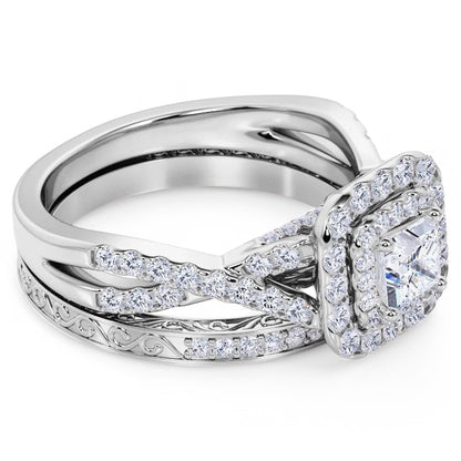  Moissanite Ring