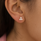 Tiny Trio Lab Grown Diamond Stud Earrings