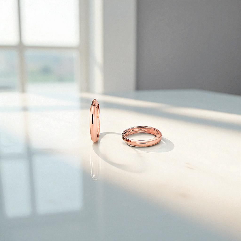 Mini Gold Hoop Earring • Dainty 14K Gold Pair Hoop