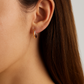 Classic Gold Tube Huggie Hoops • 14k Gold Hoops