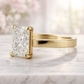 lab grown diamond engagement ring