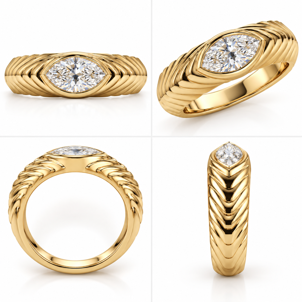 marquise diamond ring​


