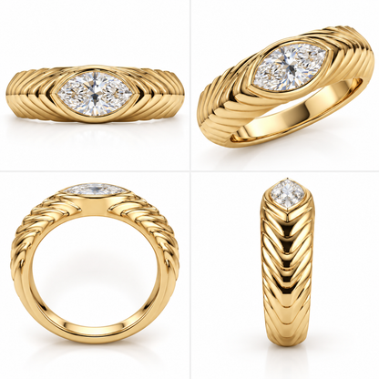 marquise diamond ring​

